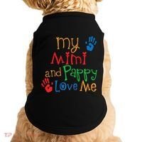 Mimi And Pappy Love Me Grandchild Doggie Tank thumb 0