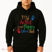 Mimi And Pappy Love Me Grandchild Hoodie thumb 2