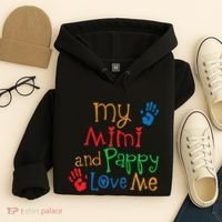 Mimi And Pappy Love Me Grandchild Hoodie thumb 4