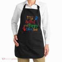 Mimi And Pappy Love Me Grandchild Apron thumb 2
