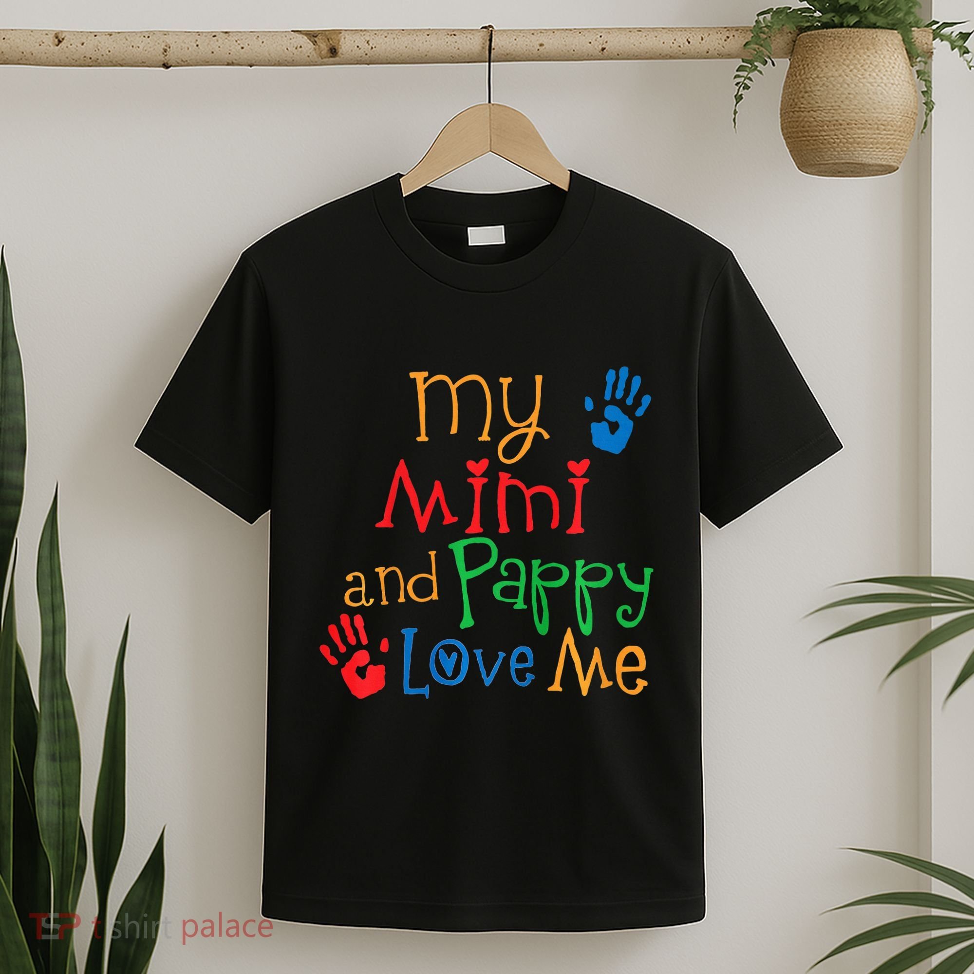 Mimi And Pappy Love Me Grandchild T-Shirt