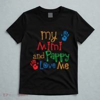 Mimi And Pappy Love Me Grandchild T-Shirt thumb 5