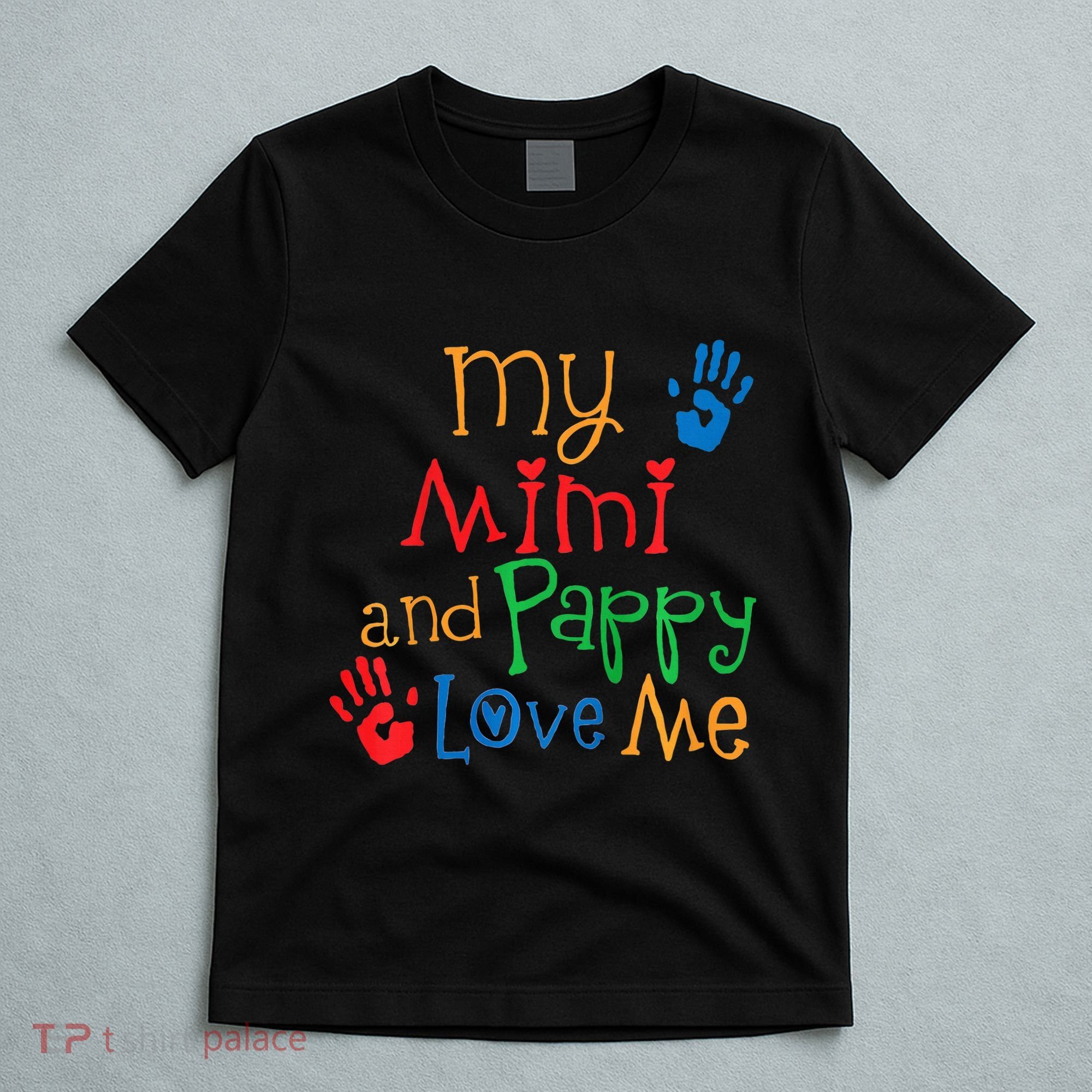 Mimi And Pappy Love Me Grandchild T-Shirt