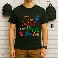 Mimi And Pappy Love Me Grandchild T-Shirt thumb 6