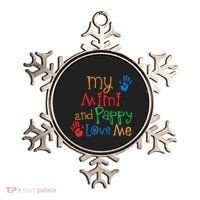 Mimi And Pappy Love Me Grandchild Ornament thumb 0