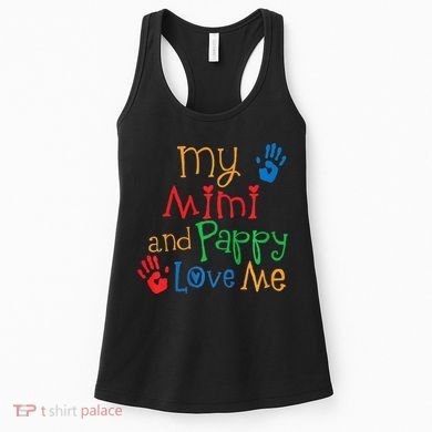 Mimi And Pappy Love Me Grandchild Women's Tank Top