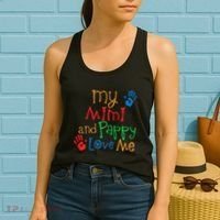 Mimi And Pappy Love Me Grandchild Women's Tank Top thumb 2