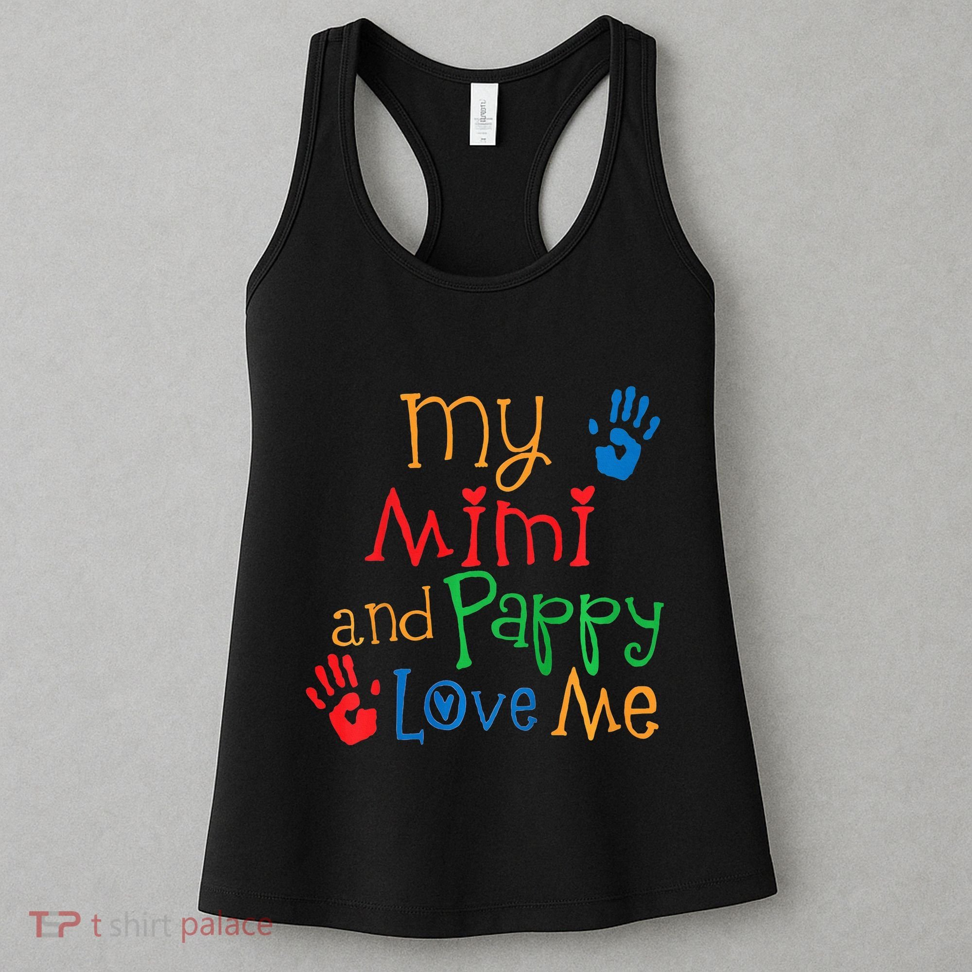 Mimi And Pappy Love Me Grandchild Women's Tank Top