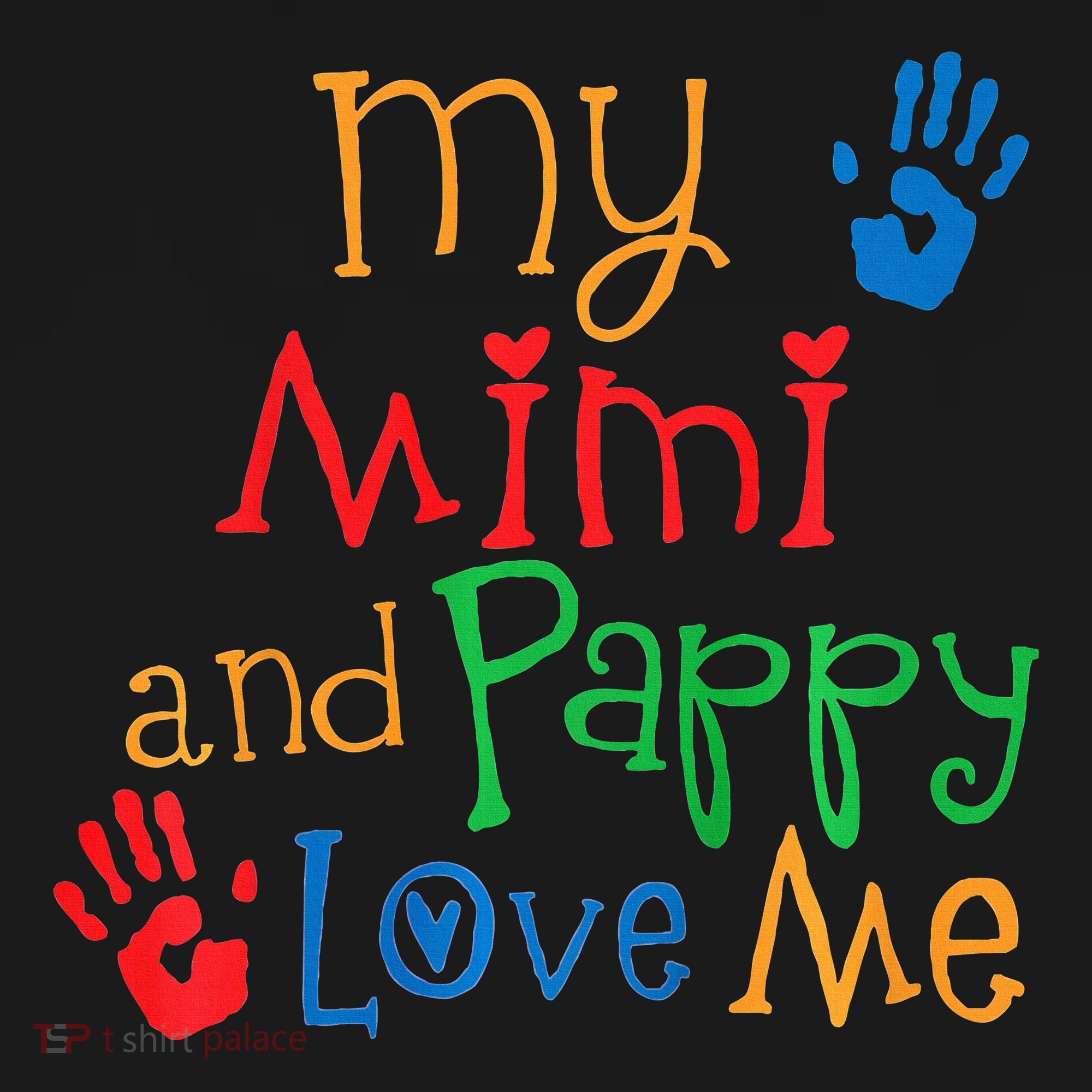 Mimi And Pappy Love Me Grandchild Women's Tank Top