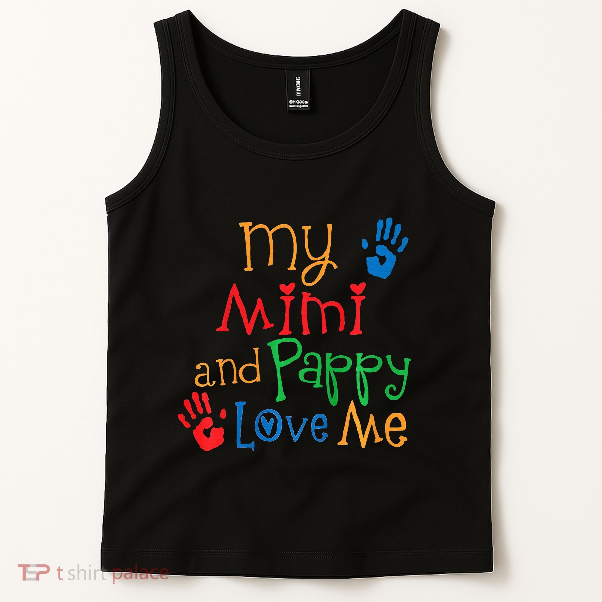 Mimi And Pappy Love Me Grandchild Tank Top