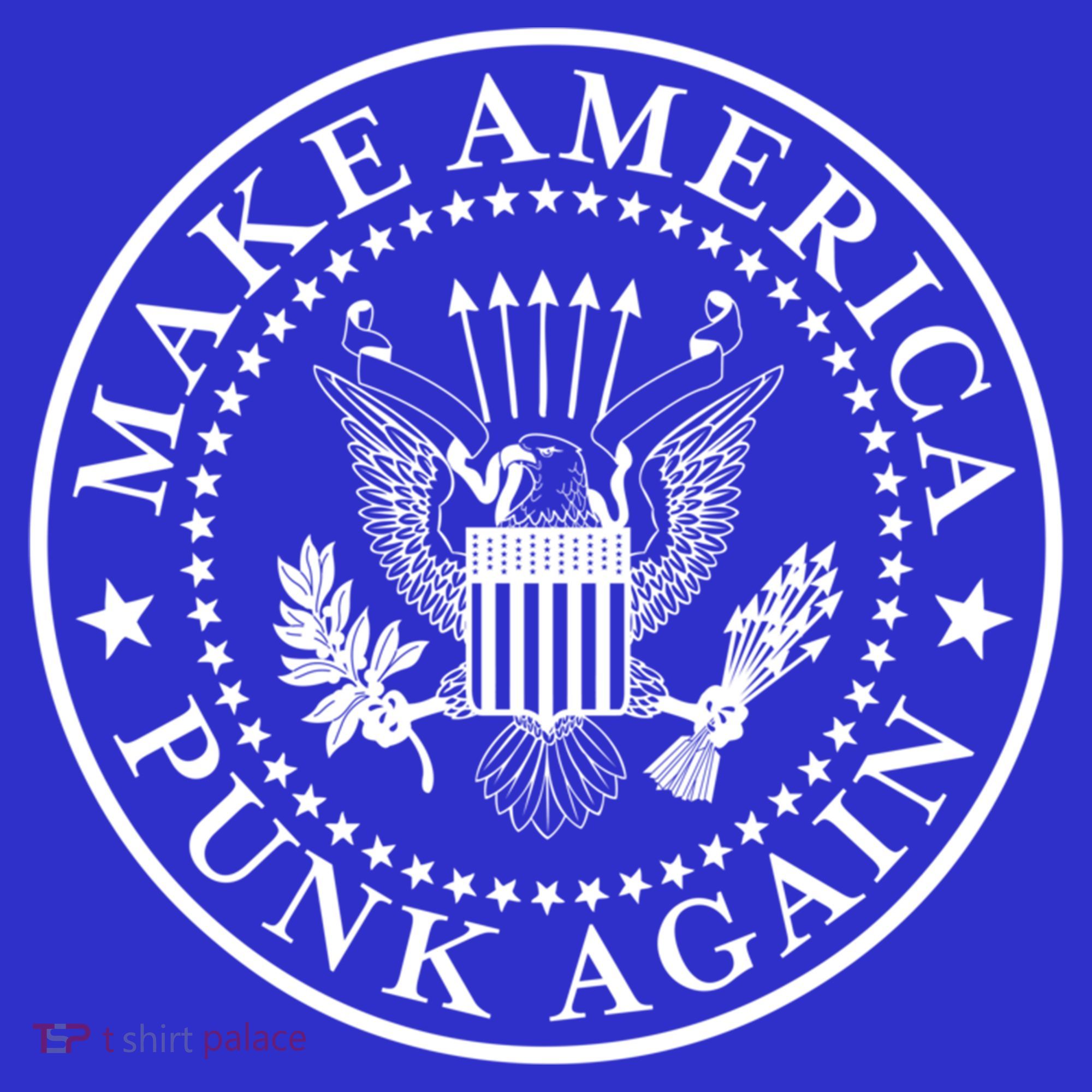 Make America Punk Again Vintage Punk Rock 80s Cool Gift T-Shirt