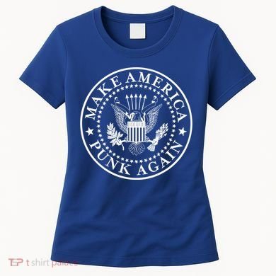 Make America Punk Again Vintage Punk Rock 80s Cool Gift Women's T-Shirt