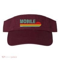 Mobile Alabama Retro Sunset Visor thumb 0