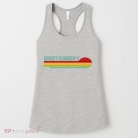 Montgomery Alabama Retro Sunset Women's Tank Top thumb 0
