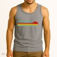Montgomery Alabama Retro Sunset Tank Top thumb 3