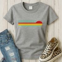 Montgomery Alabama Retro Sunset Women's T-Shirt thumb 3