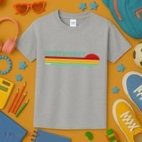 Montgomery Alabama Retro Sunset Kids T-Shirt thumb 3