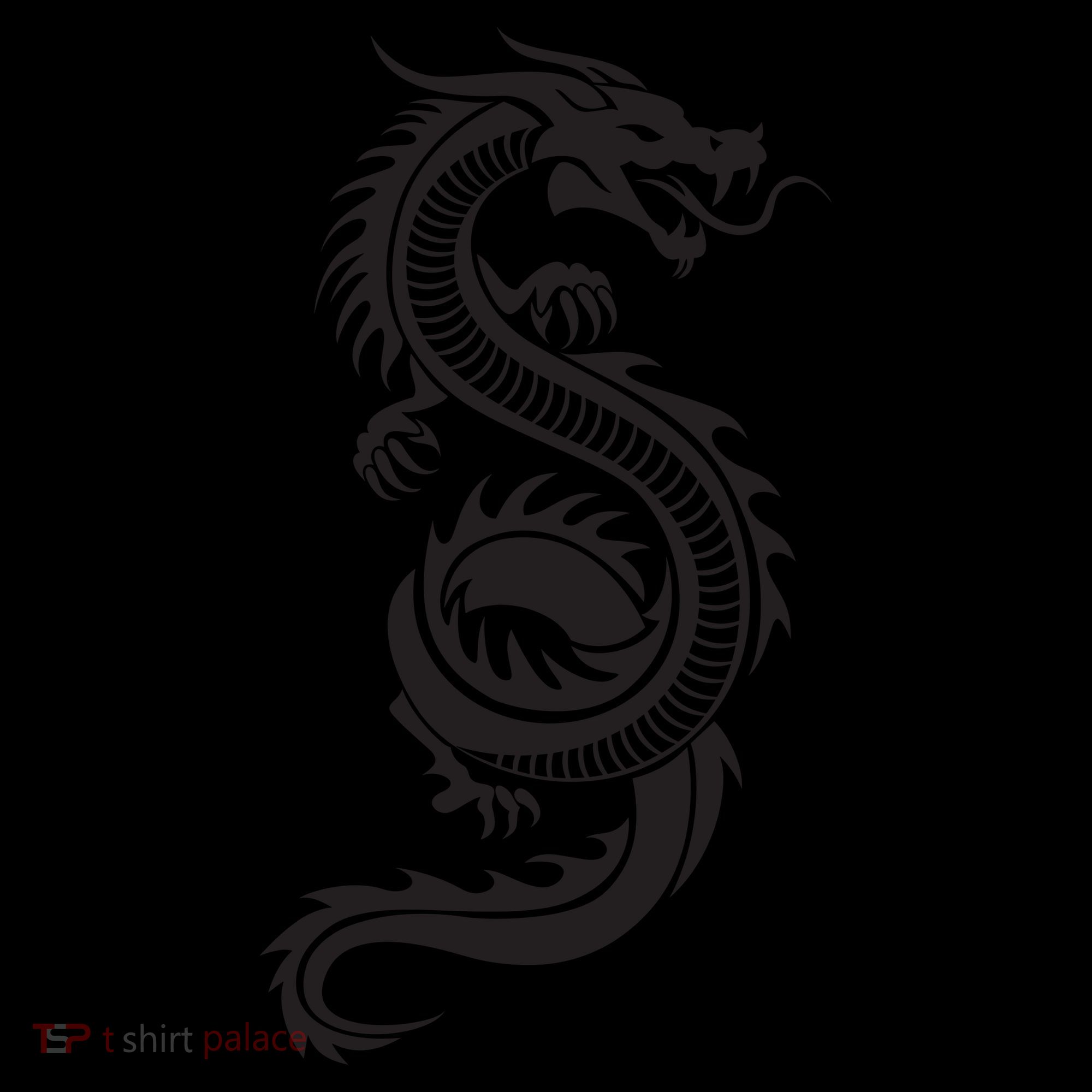Martial Arts Red Chinese Firedrake Dragon Print Art Women's Hoodie