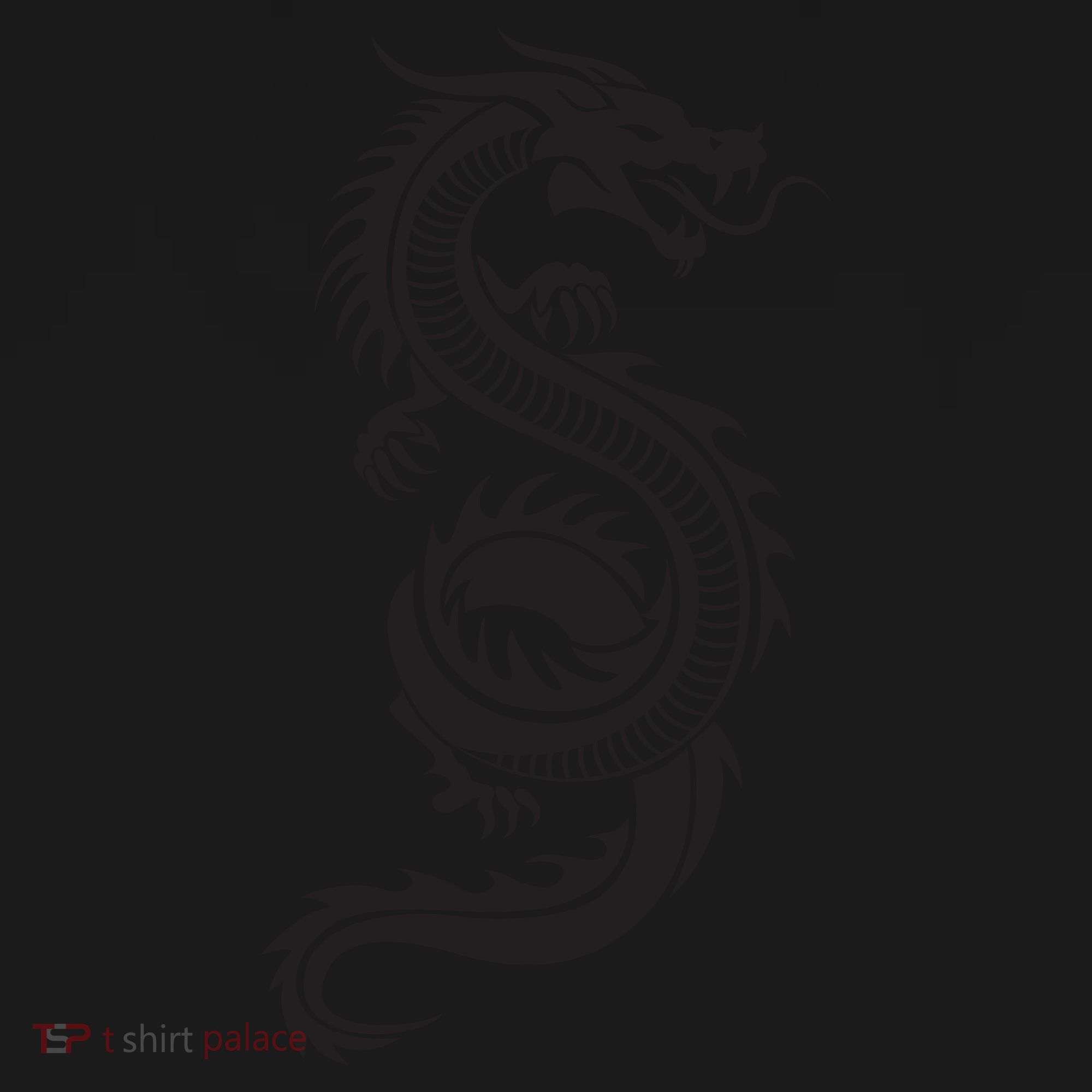 Martial Arts Red Chinese Firedrake Dragon Print Art Baby Bodysuit