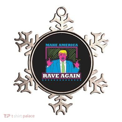 Make America Rave Again Funny Trump Edm Ornament