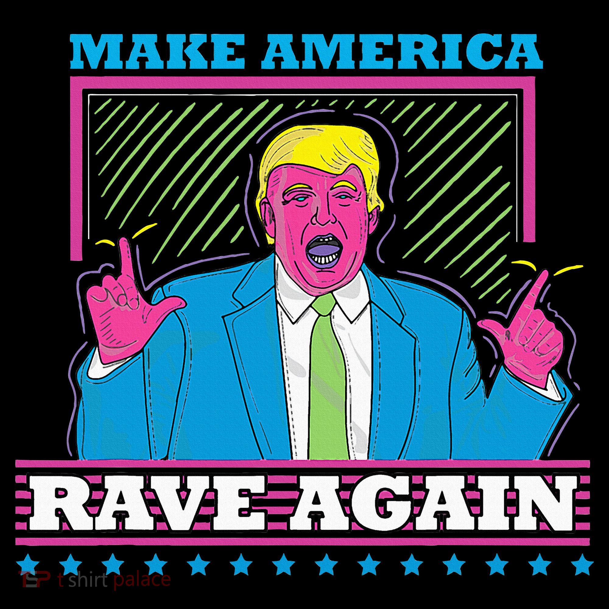 Make America Rave Again Funny Trump Edm Visor