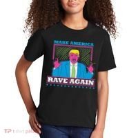Make America Rave Again Funny Trump Edm Kids T-Shirt thumb 2