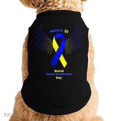 March 21 World Down Syndrome Day Doggie Tank