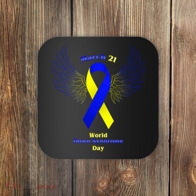March 21 World Down Syndrome Day Coaster