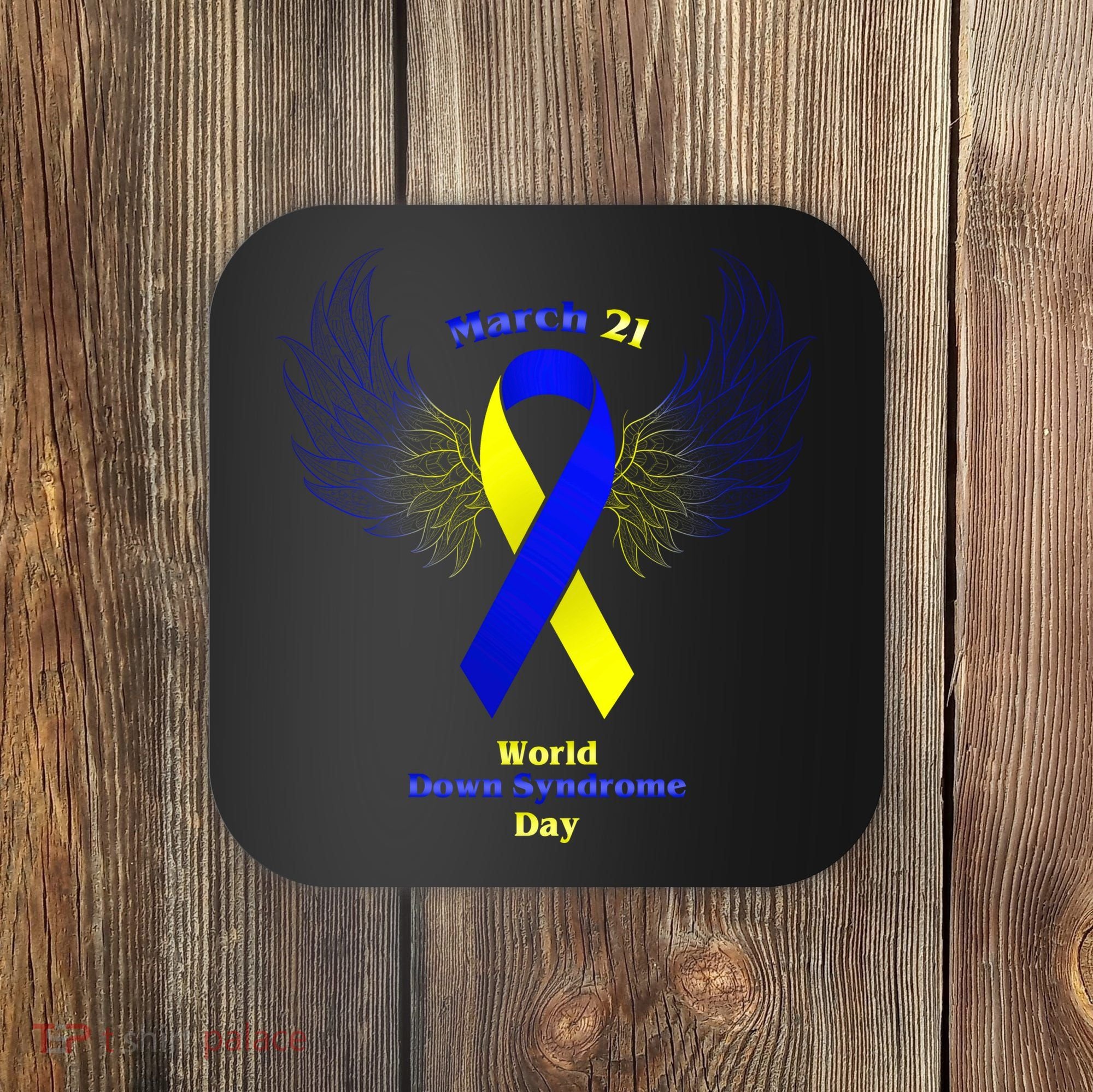March 21 World Down Syndrome Day Coaster