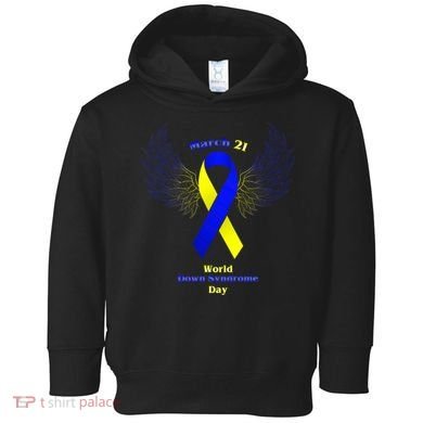 March 21 World Down Syndrome Day Toddler Hoodie