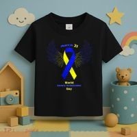 March 21 World Down Syndrome Day Toddler T-Shirt thumb 3