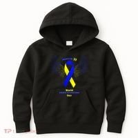 March 21 World Down Syndrome Day Kids Hoodie thumb 0