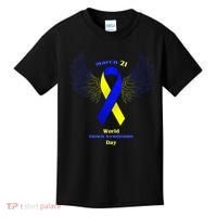 March 21 World Down Syndrome Day Kids T-Shirt thumb 0