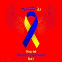 March 21 World Down Syndrome Day Santa Hat thumb 1
