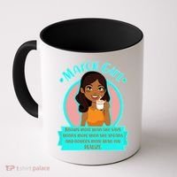 March Birthday Girl Knows More Than You Realize Coffee Mug thumb 0
