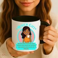 March Birthday Girl Knows More Than You Realize Coffee Mug thumb 3