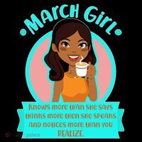 March Birthday Girl Knows More Than You Realize Coffee Mug thumb 5