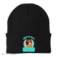 March Birthday Girl Knows More Than You Realize Beanie thumb 0