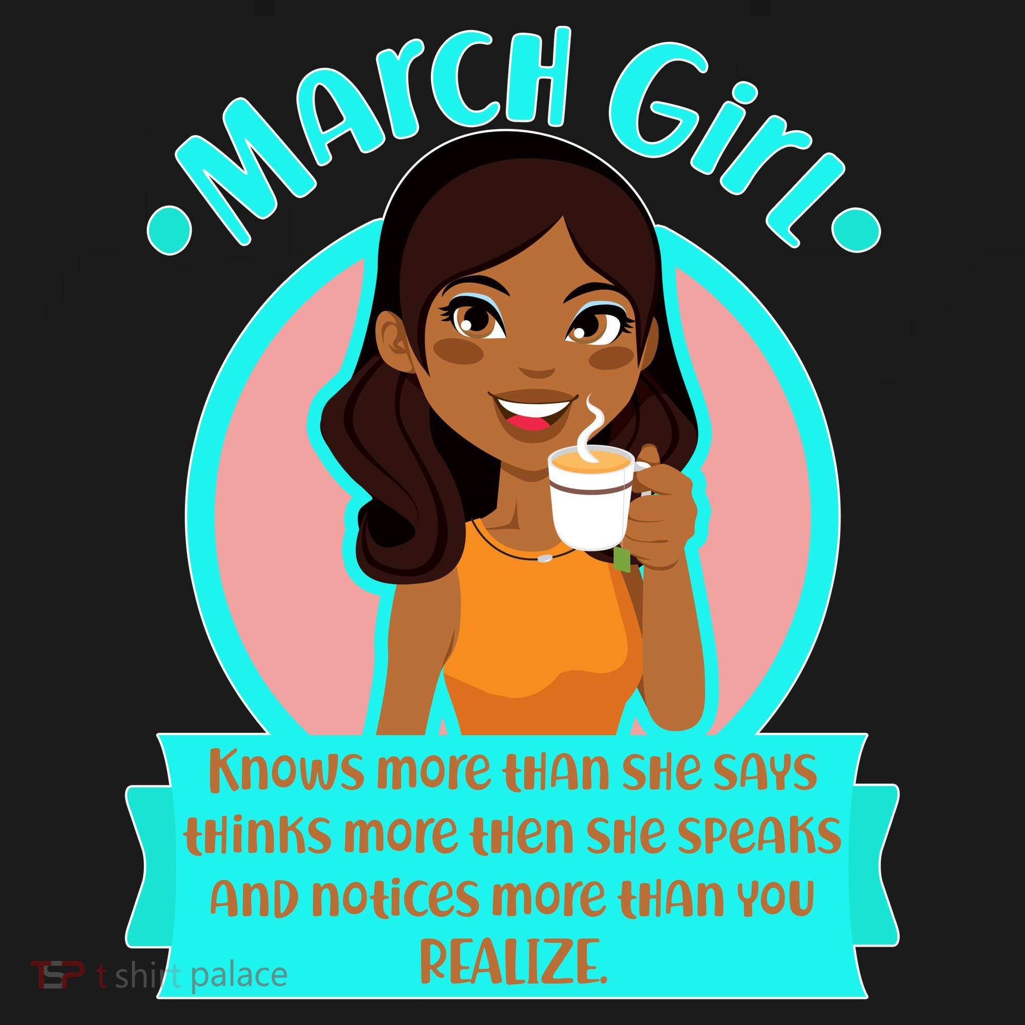 March Birthday Girl Knows More Than You Realize Women's Hoodie