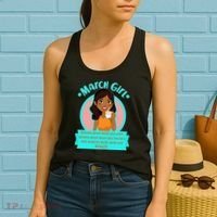 March Birthday Girl Knows More Than You Realize Women's Tank Top thumb 2