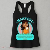 March Birthday Girl Knows More Than You Realize Women's Tank Top thumb 3