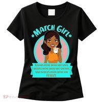 March Birthday Girl Knows More Than You Realize Women's T-Shirt thumb 0