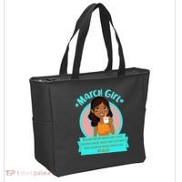 March Birthday Girl Knows More Than You Realize Tote Bag thumb 2