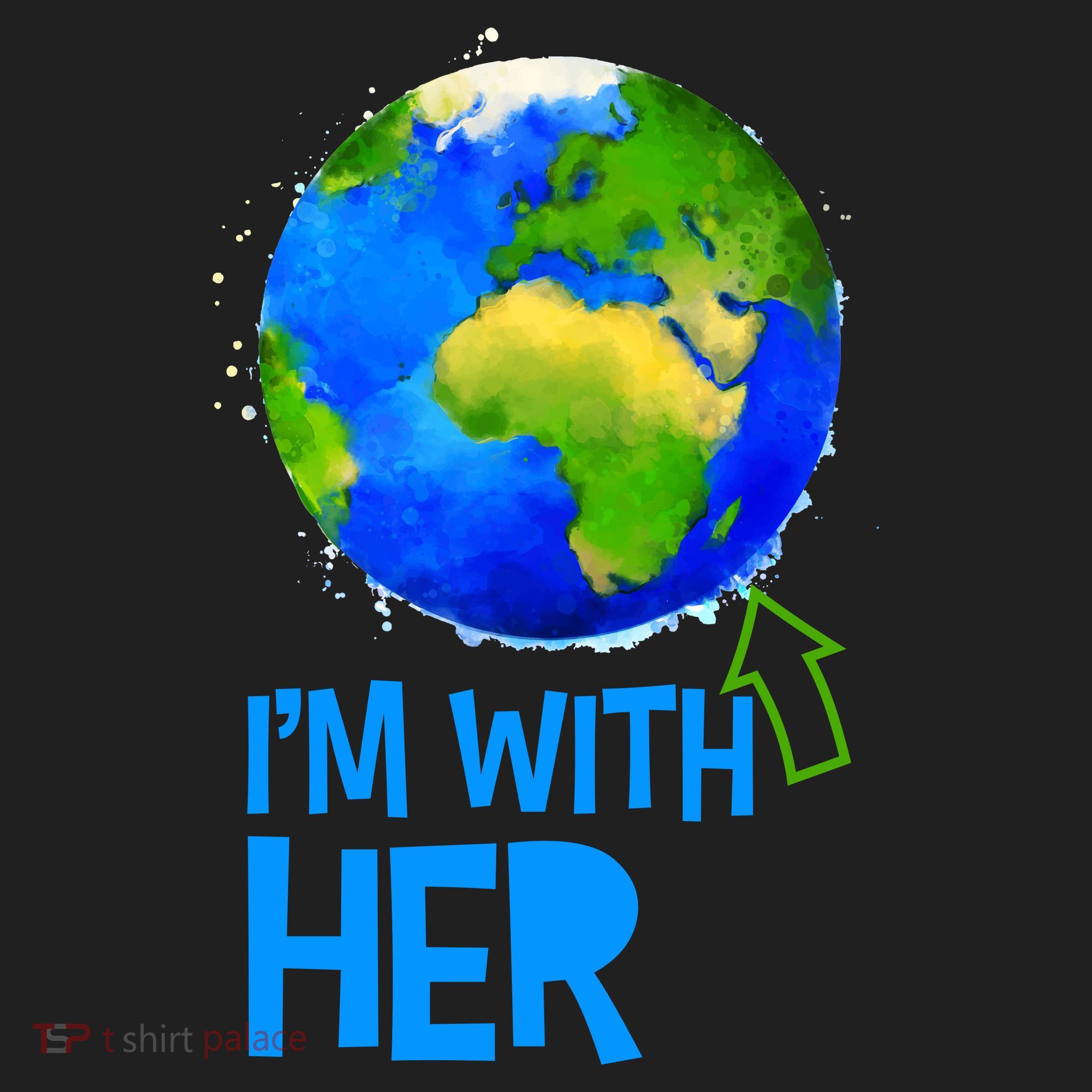 March For Science I'm With Her Earth Globe Scientists Tumbler