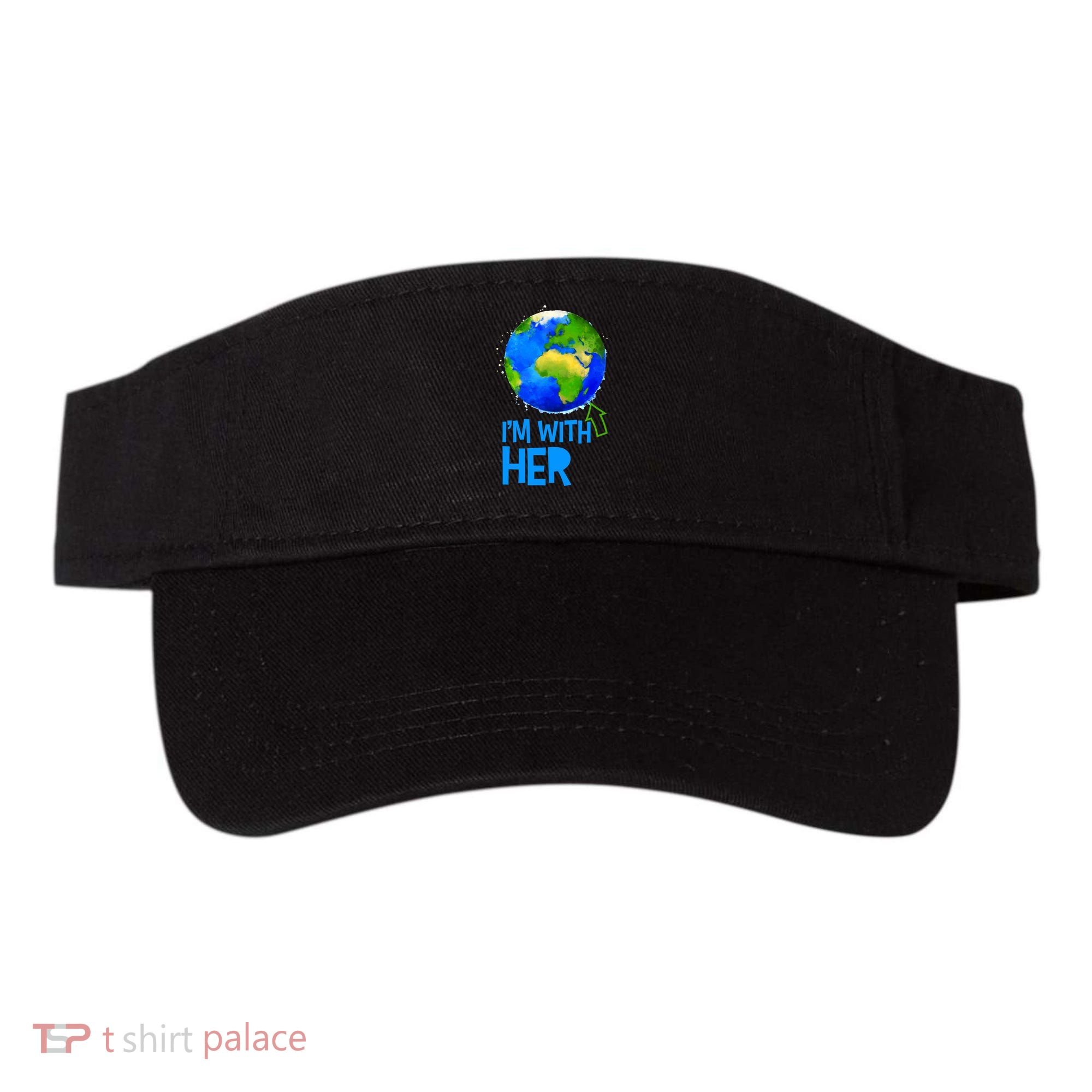 March For Science I'm With Her Earth Globe Scientists Visor