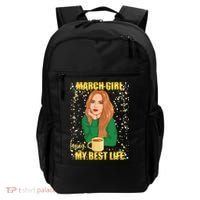 March Girl Living My Best Life Backpack thumb 0