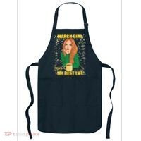 March Girl Living My Best Life Apron thumb 0