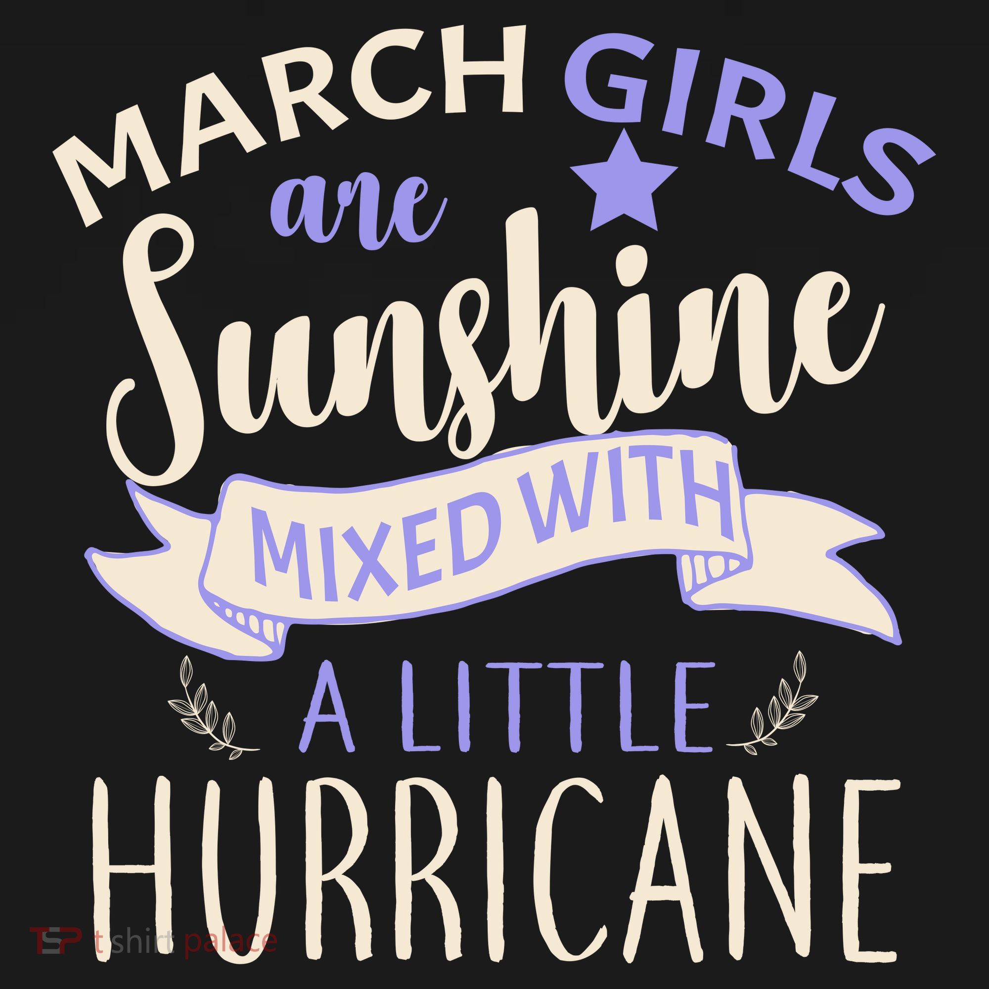 March Girls Are Sunshine Mixed With Hurricane Sweatshirt