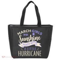 March Girls Are Sunshine Mixed With Hurricane Tote Bag thumb 0