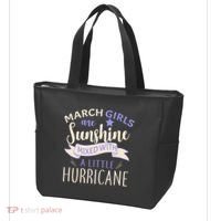 March Girls Are Sunshine Mixed With Hurricane Tote Bag thumb 3